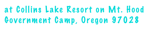 at Collins Lake Resort on Mt. Hood
Government Camp, Oregon 97028
http://www.vrbo.com/183186